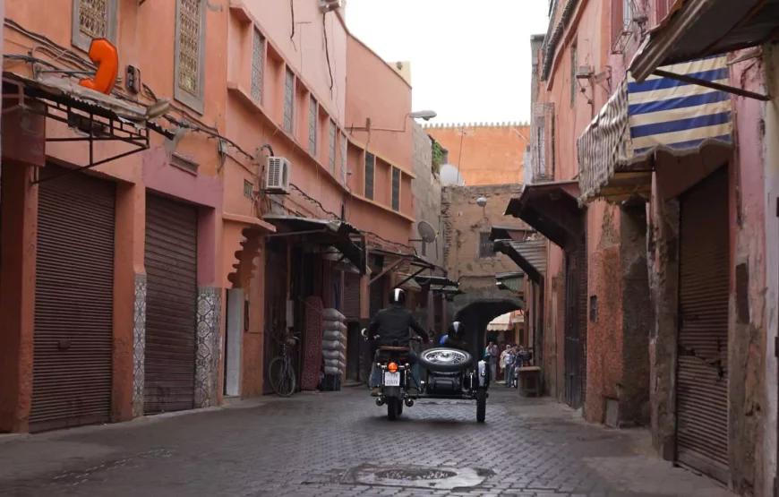 Visite de Marrakech en Side Car